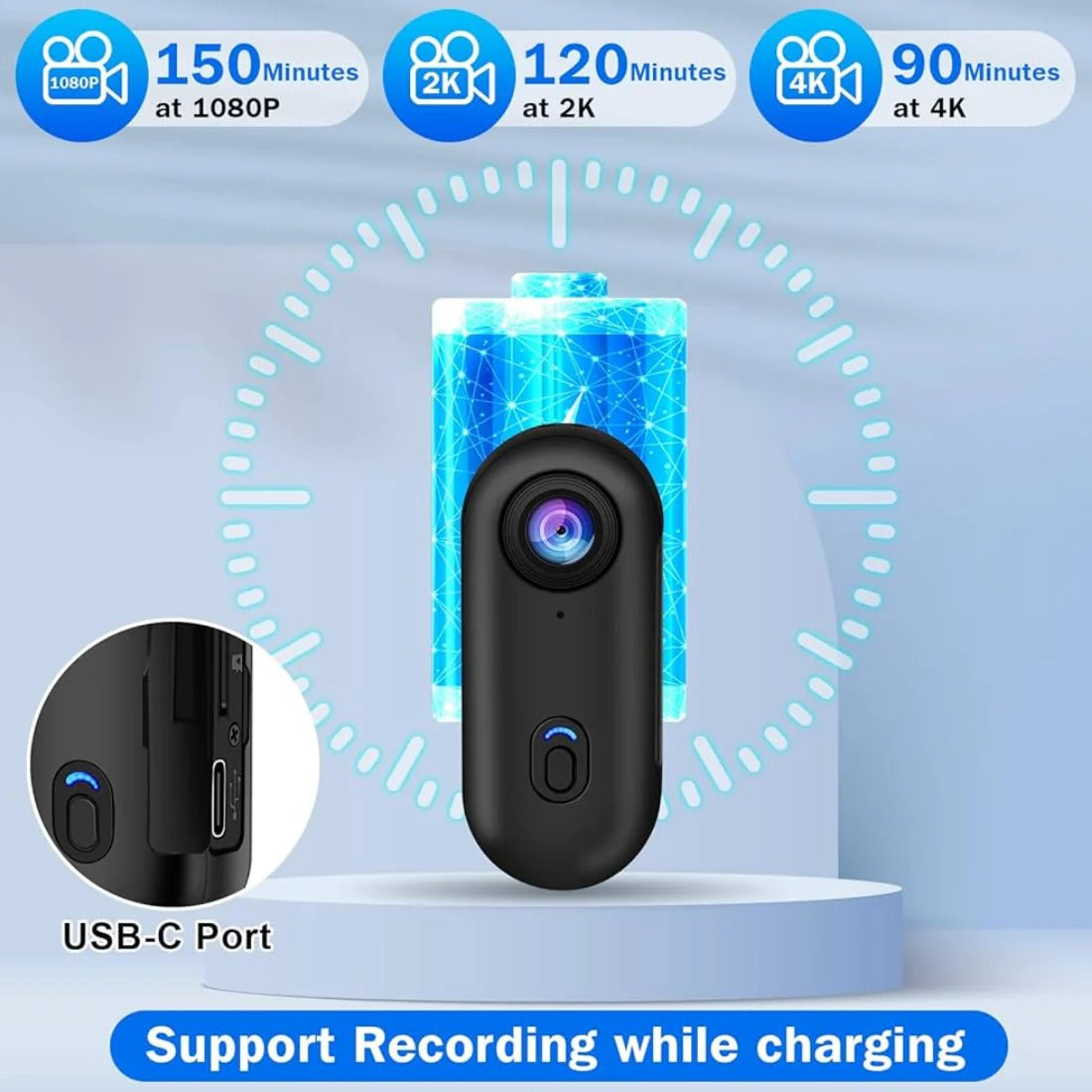 Vibecam™ - The #1 Smallest POV Camera